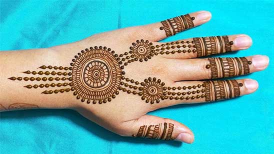 Mehndi Design in Marriage