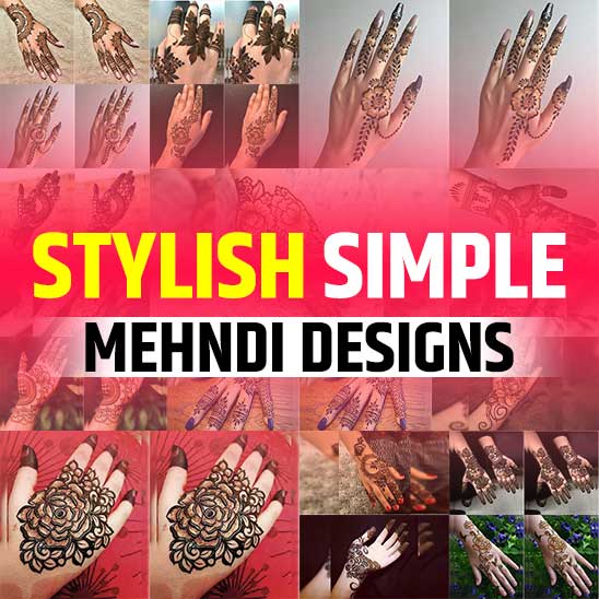 Simple Arabic Mehndi designs – Let's Get Dressed