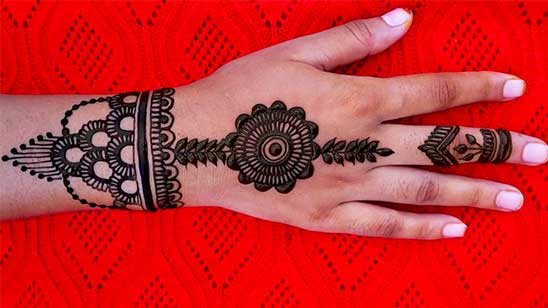 Mehndi Designs Easy and Simple for Kids