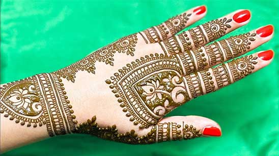 Mehndi Designs for Wedding Party