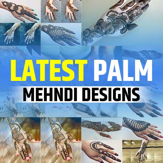 Palm Mehndi Design Image