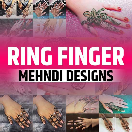 Ring Finger Mehndi Design Image