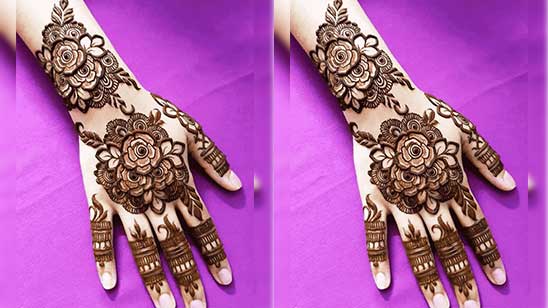 New Simple Henna designs 2022 - Easy Rose Mehndi design for hands | Today's  mehndi design is a New latest Mehendi design front hand Simple Henna  designs 2022 by Shimmi's Henna. You