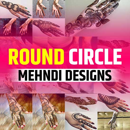 Round Mehndi Design Image