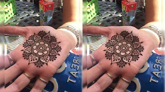 Simple Palm Henna Designs for Beginners