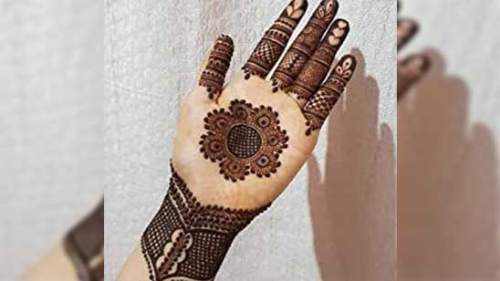 Simple Palm Mehndi Designs for Beginners