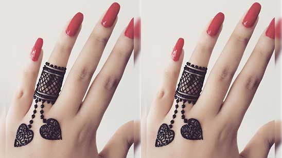 Simple and Easy Mehndi Designs for Kids