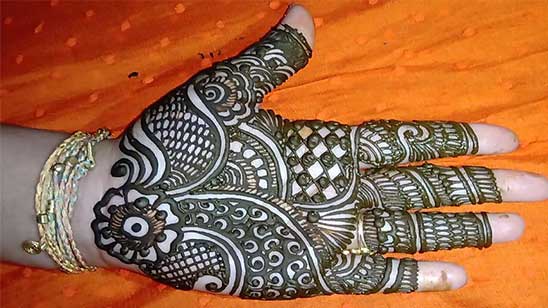 Simple and Easy Mehndi Designs for Palm