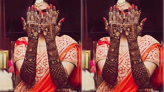 Wedding Dulhan Mehndi Design