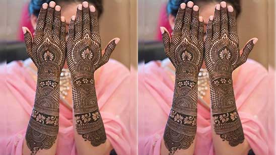 Wedding Mehndi Designs for Hands