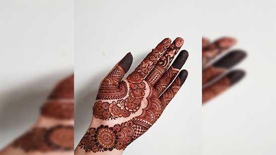 Rakhi Mehndi Design for Hand