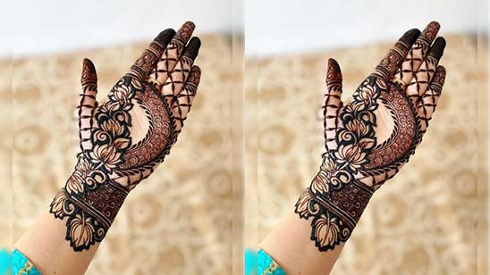 Beautiful Mehndi Designs for Eid Simple