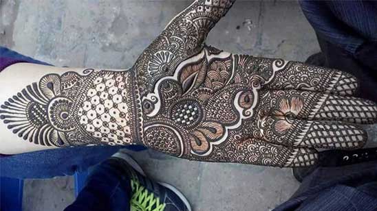 Latest Bridal Mehndi Designs for Hands