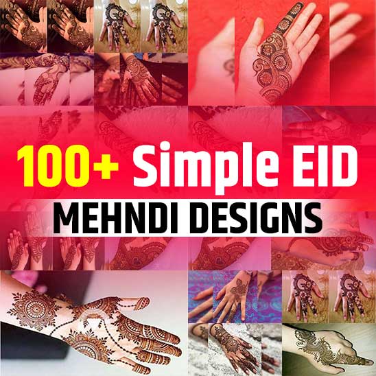 Pakistani & Indian Eid Mehndi Designs Collection 2023-2024