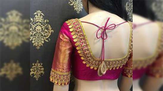 Aari Bridal Blouse Designs