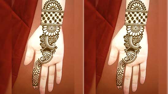 Arabic Mehndi Designs for Raksha Bandhan
