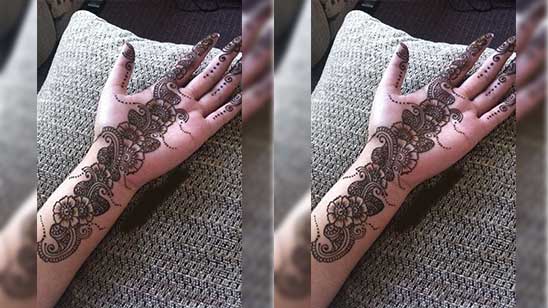 College Girls Mehndi that Suits Best with Rakhi