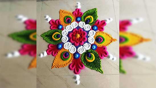 Diwali Special Rangoli Design