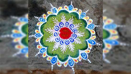 Diwali Special Sanskar Bharti Rangoli