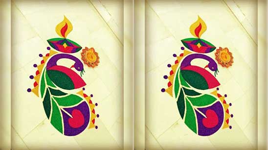 Easy Rangoli Designs for Diwali