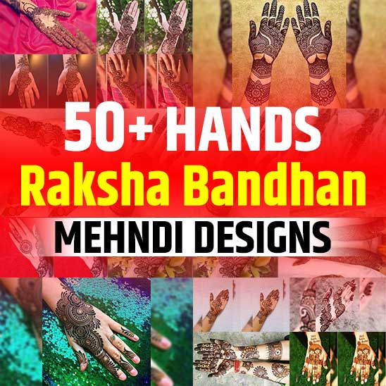 Full Hand Mehndi Design for Raksha Bandhan