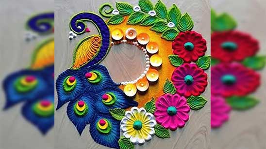 Ganesh Rangoli Designs for Diwali