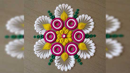 Rangoli Designs for Diwali Easy and Beautiful