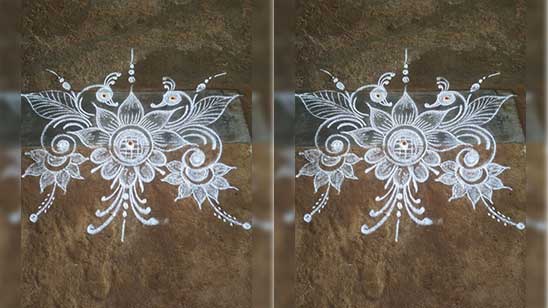 Rangoli Designs for Vastu Puja
