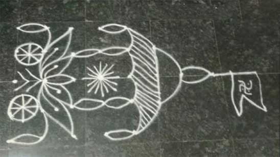 Simple Small and Easy Rangoli Designs for Home