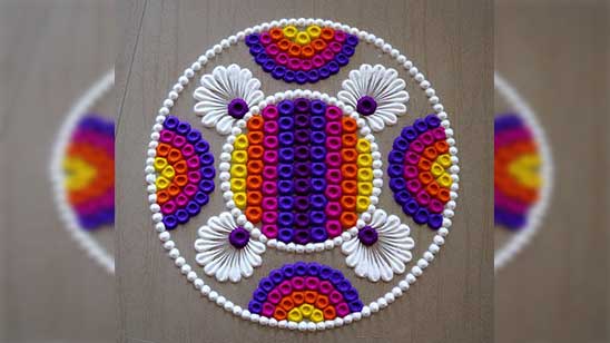 Simple and Beautiful Rangoli Designs for Home