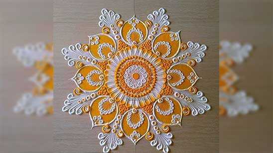 Simple and Easy Rangoli Designs for Home