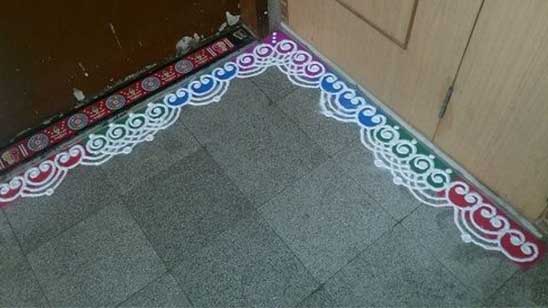 Simple and New Rangoli Designs for Home