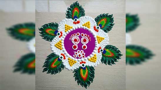 Unique Rangoli Designs with Themes for Competitions