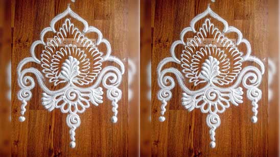 Very Simple and Easy Rangoli Designs for Home