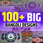 Beautiful Big Rangoli Designs