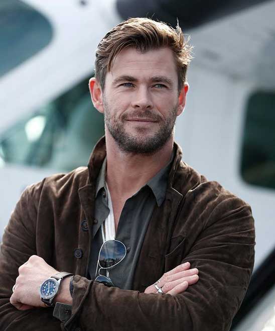 Chris Hemsworth Avengers Haircut