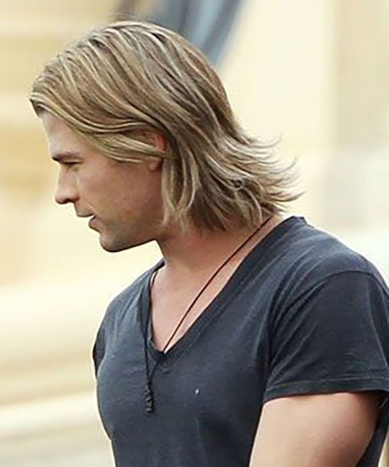 Chris Hemsworth Hairstyle Thor Ragnarok