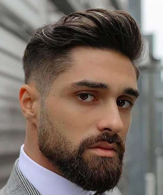 Classic Pompadour Hairstyle for Men