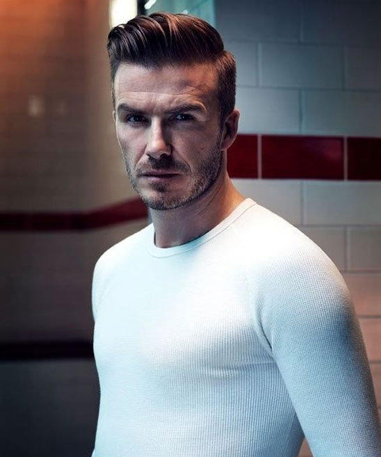 David Beckham Before Hair Transplant