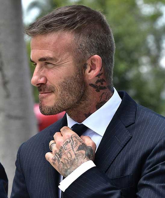 David Beckham Facial Hair Tutorial