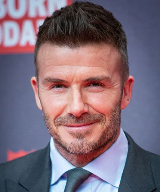 David Beckham Facial Hair