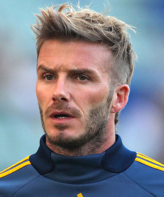 David Beckham Fade Haircut