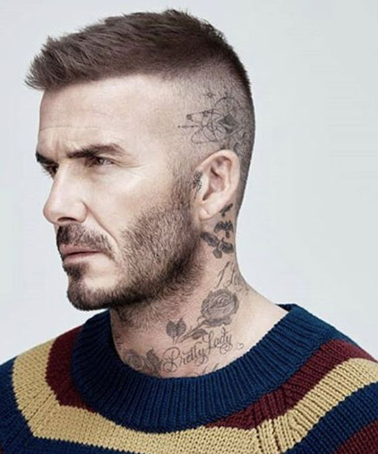 David Beckham Short Haircut Style