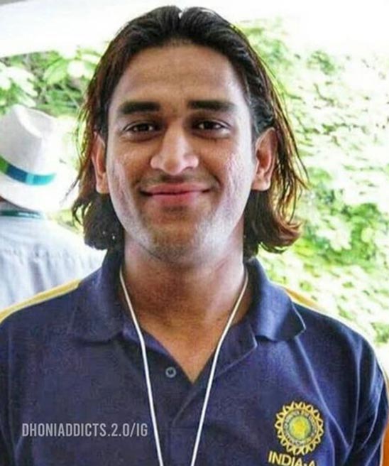 Dhoni Hair Style Back Side