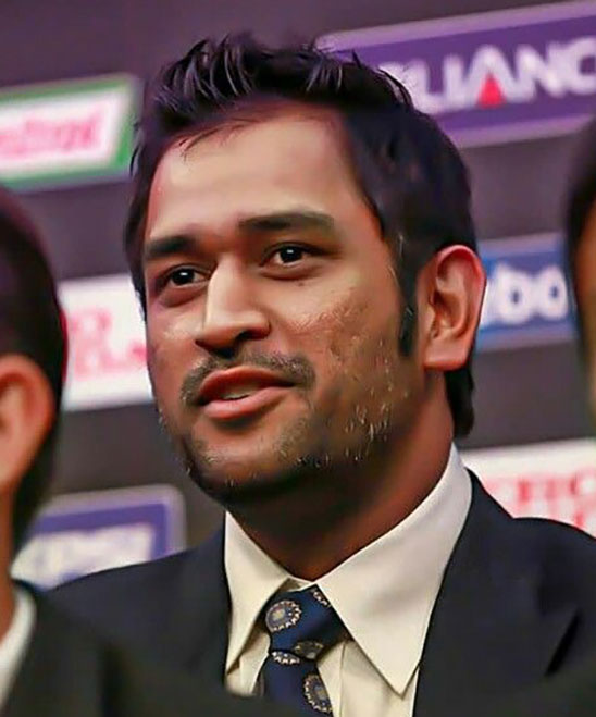 Dhoni Hair Style Images