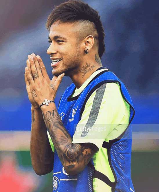Football Player Neymar Hairstyle
