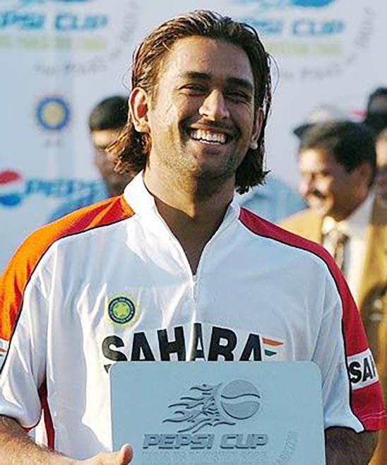 Hairstyle Dhoni