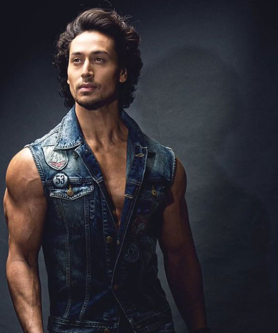 Hairstyle of Tiger Shroff