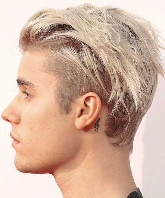 Justin Bieber White Hair