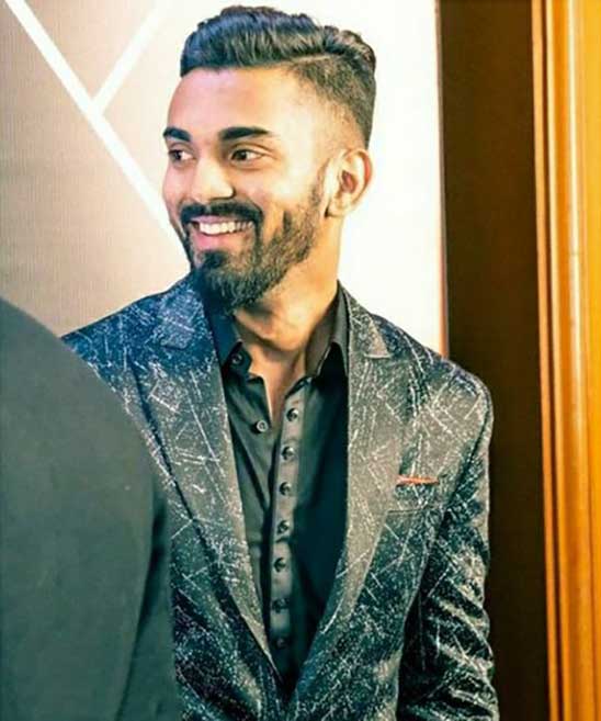 Kl Rahul Faded Hairstyle